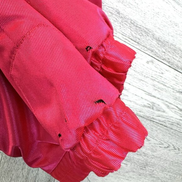 Vintage 90s Neon Fluorescent Pink Ski Jacket Pants Set Women M 10 12 Coltech - Picture 12 of 13